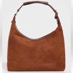 8 Other Reasons Tan Suede Hobo Bag